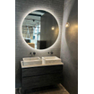 Adema Circle Badkamerspiegel - rond - diameter 40cm - indirecte LED verlichting - infrarood schakelaar OUTLETSTORE STORE35006