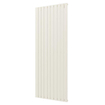 Plieger Cavallino Retto designradiator verticaal enkel middenaansluiting 2000x754mm 1666W wit structuur 7255331