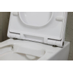 Duravit Viu WC-zitting 46.3x37.1x4.38cm met softclose met quickrelease Kunststof wit Glanzend SW297115