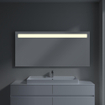 Villeroy & Boch More To See spiegel met geïntegreerde LED verlichting horizontaal 3 voudig dimbaar 160x75x4.7cm 1024973