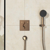 Hansgrohe Duoturn E inbouwkraan voor 2 functies brushed bronze OUTLETSTORE STORE34940