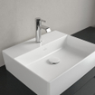 Villeroy & Boch Memento 2.0 Opzet Wastafel - 49.8x42cm - zonder overloop - ceramic+ - stone white SW209586