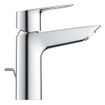 GROHE Bauloop waterbesparende wastafelkraan M-Size met trekwaste chroom SW536449