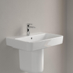 Villeroy & Boch O.novo wastafel 65x46cm ceramic+ wit SW448450