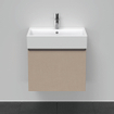 Duravit D-Neo wastafelonderkast 58.4x44x44.2cm 1 lade Linnen Mat SW640802