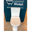 Nemo Go Tina PACK staand toilet zonder spoelrand met reservoir met Geberit spoelmechanisme met dunne softclose en takeoff zitting wit SW288421