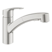 GROHE Eurosmart Keukenkraan - supersteel geborsteld SW536471