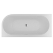 Riho Desire hoekbad acryl bad 184x84cm met sifon met LED plint Hoekopstelling Rechts glans wit SW412216