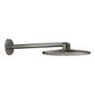 GROHE Grohtherm SmartControl Regendoucheset Inbouw - inbouwboxen - hoofddouche rond - staaf handdouche - geborsteld hard graphite SW909600