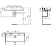 Ideal Standard Strada II wastafel 100x43cm keramiek 2 kraangaten met overloop wit SW385527