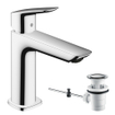 Hansgrohe Logis wastafelkraan 121 met waste chroom SW651360