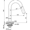 Ideal Standard IdealStream fonteinkraan met uitloop 12.5cm chroom SW84236