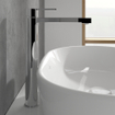 Villeroy & Boch Architectura Eengreeps wastafelkraan - verhoogd - met Push-Open afvoergarnituur - chroom SW974136