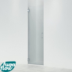FugaFlow Efficiente Vetro Douchedeur - 60x200cm - profielloos - veiligheidsglas - anti kalk - chroom SW1123566
