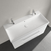 Villeroy & Boch Avento meubelwastafel 100x47cm 2 kraangaten met overloop ceramic+ wit SW59851