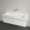 Villeroy & Boch Venticello meubelwastafel zonder kraangat 120x50cm met overloop Ceramic+ stone white SW209626