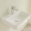 Villeroy & Boch O.novo fontein 50x37cm m.1 kraangat met overloop wit SW448483