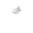 Duravit Cape cod opzetwastafel rond 48 cm. met 1 kraangat wit 0293442