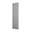 Plieger Siena designradiator verticaal enkel 1800x462mm 1094W parelgrijs (pearl grey) 7253177