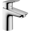Hansgrohe Logis lowflow wastafelkraan 100 met waste chroom GA42100