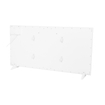 Eurom Mon Soleil Infrarood paneel - 123.7x63.8cm - IP24 - 720watt - wifi - vloer/wand- Horizontaal / Verticaal - metaal wit mat SW999856