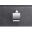 Duravit Starck T Toiletrolhouder - met klep - chroom SW297090