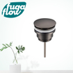FugaFlow Eccelente Sobrado Badkamer Klikwaste afvoerplug geborsteld gunmetal PVD SW1124305