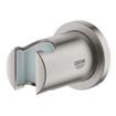 GROHE Rainshower Handdouchehouder - niet verstelbaar - ronde rozet - supersteel SW73279