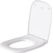 Duravit D-code WC-zitting 44.3x35.9x5cm met softclose Kunststof wit Glanzend SW46981