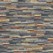 SAMPLE Keradom Natura Wandtegel 16x40cm 12mm porcellanato Terra SW913317