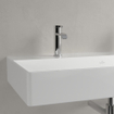 Villeroy & Boch Memento 2.0 wastafel onderzijde geslepen 100x47cm zonder overloop 2 kraangaten ceramic+ wit SW358449