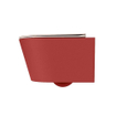 MONDIAZ LAVIE wandclosetpack - 36x53cm - diepspoel - rimless - Fire (rood) - softclose - quick-release - toiletzitting - Rosee (roze) SW1208685