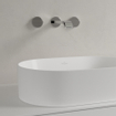 Villeroy & Boch Collaro opzetwastafel ovaal 56x36cm zonder overloop zonder kraangat ceramic+ stone white SW336076