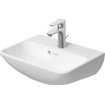 Duravit Me by starck fontein 450x155x320mm zonder kraangat met overloop wit 0293428