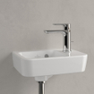 Villeroy & Boch O.novo fontein 1 kraangat rechts met overloop 36x25cm wit SW445846