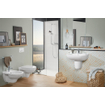 Villeroy en Boch O.novo wastafel 60x49cm met overloop 1 kraangat ceramic+ wit 0124127