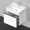 Duravit D-Neo wastafelonderkast 58.4x44x44.2cm 1 lade wit Hoogglans SW640948