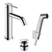 Hansgrohe Tecturis Wastafelmengkraan - 11.6cm uitloop - chroom SW918414