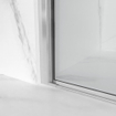 Fortifura Galeria Douchedeur - 90x200 - Profiel - veiligheidsglas - anti kalk - chroom SW1122485