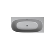 Riho Phatos Halfvrijstaand bad - 170x80cm - hoek rechts - acryl - mat stone grey (grijs) SW1185387