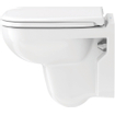 Duravit D-code WC-zitting 44.3x35.9x5cm met softclose Kunststof wit Glanzend SW46981