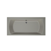 Xenz Robijn Inbouwbad - 190x90cm - inhoud 320L - met afvoer - Cement SW378351