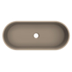 Arcqua Case waskom - ovaal - 60x26cm - mat truffel SW1209136