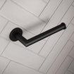 Brauer Black Edition Toiletrolhouder - 1 rol - mat zwart SW997412