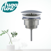 FugaFlow Eccelente Sobrado Badkamer afvoerplug always open PVD Geborsteld RVS SW1124043