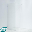 FugaFlow Efficiente Vetro inloopdouche badkamer - scharnierbevestiging - 80x200cm - 8mm veiligheidsglas - anti kalk - chroom SW1123580