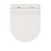 Crosswater Glide II Toiletbril - 46cm - softclose - quickrelease - wit SW876223