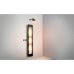 Sunshower Round Plus L infrarood + UV licht opbouw incl. Wandbeugel 185x33x12cm full body inclusief 5 jaar garantie Black SW773857