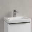 Villeroy & Boch Subway 3.0 fontein 37x30.5x13.5cm met 1 kraangat zonder overloopgat Wit Ceramic+ SW701248