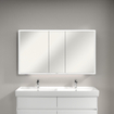 Villeroy & Boch My view spiegelkast 130x75cm 3 deuren 3 contactdoos LED SW641584